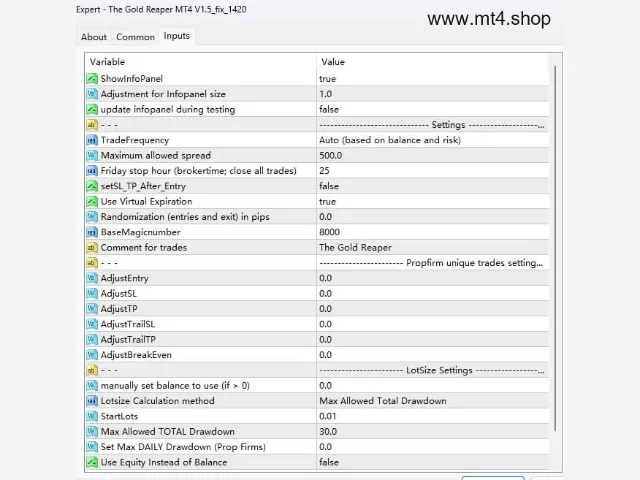 The Gold Reaper MT4 V1.5_fix_1420 图片 2