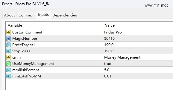 Friday Pro EA V1.6_fix