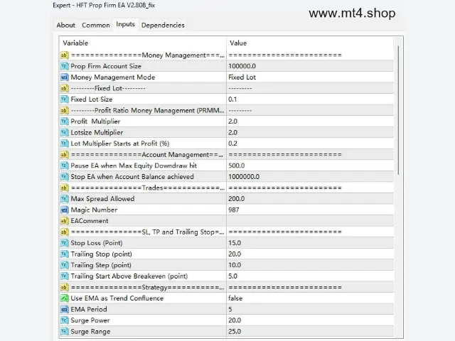 HFT Prop Firm EA V2.808_fix 图片 2