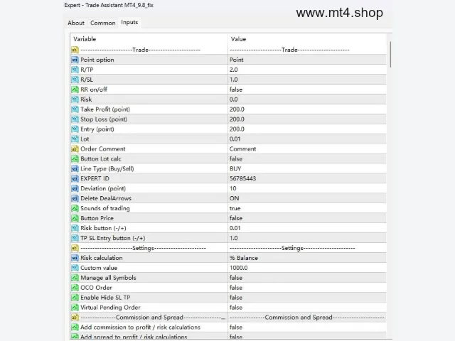 Trade Assistant MT4_9.8_fix 图片 2