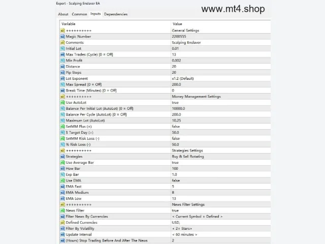Scalping Enslaver EA 图片 2