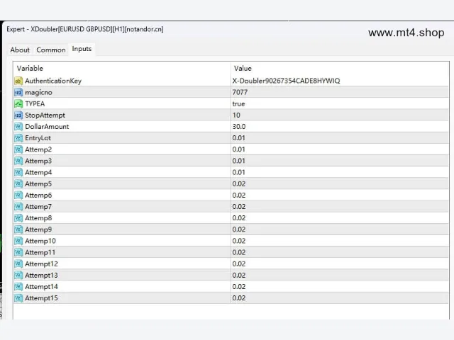 XDoubler[EURUSD GBPUSD][H1] 图片 2