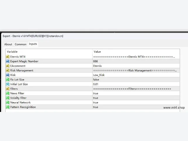 Eternis v1.0 MT4[EURUSD][H1] 图片 2