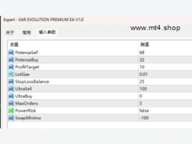 EAR EVOLUTION PREMIUM EA V1.0 源码 图片 2