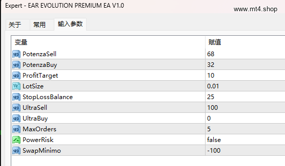 EAR EVOLUTION PREMIUM EA V1.0 源码
