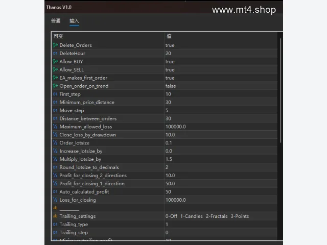 Thanos V1.0.mq5 源码 图片 3