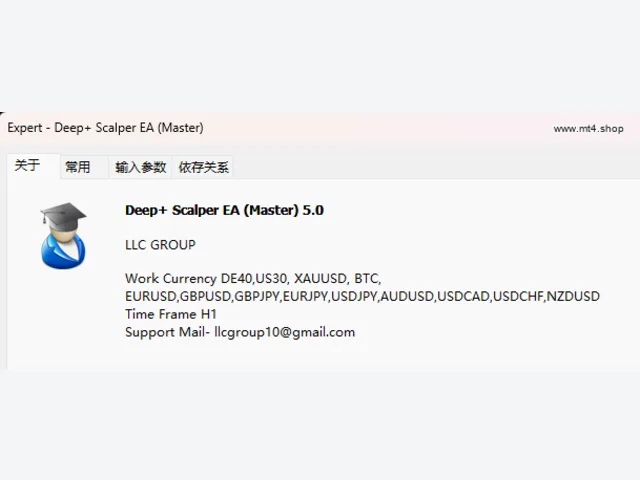 Deep+ Scalper EA V5.0 MT4 (Master) 图片 4