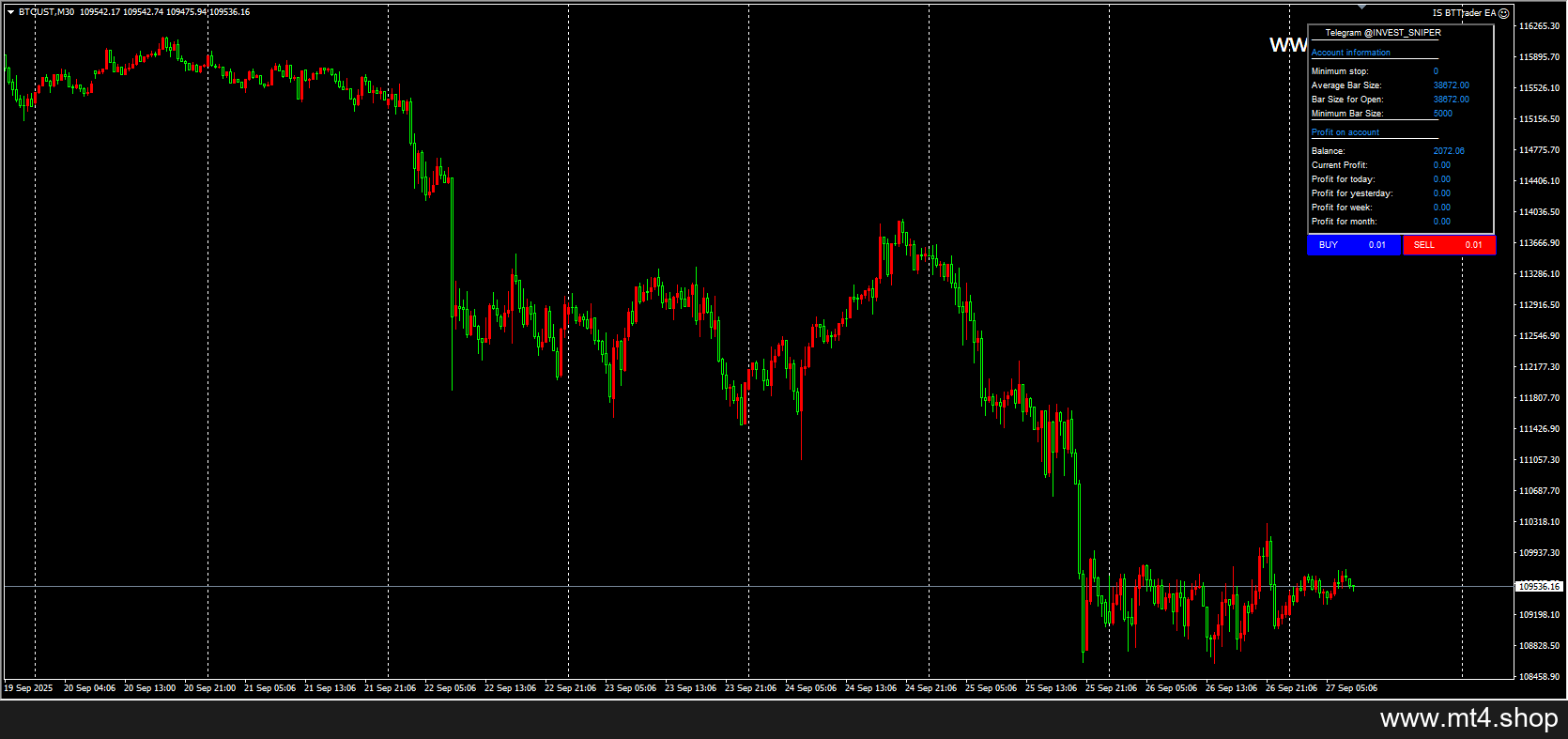 IS BTTrader EA