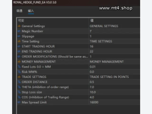 ROYAL_HEDGE_FUND_EA V3.0 图片 2