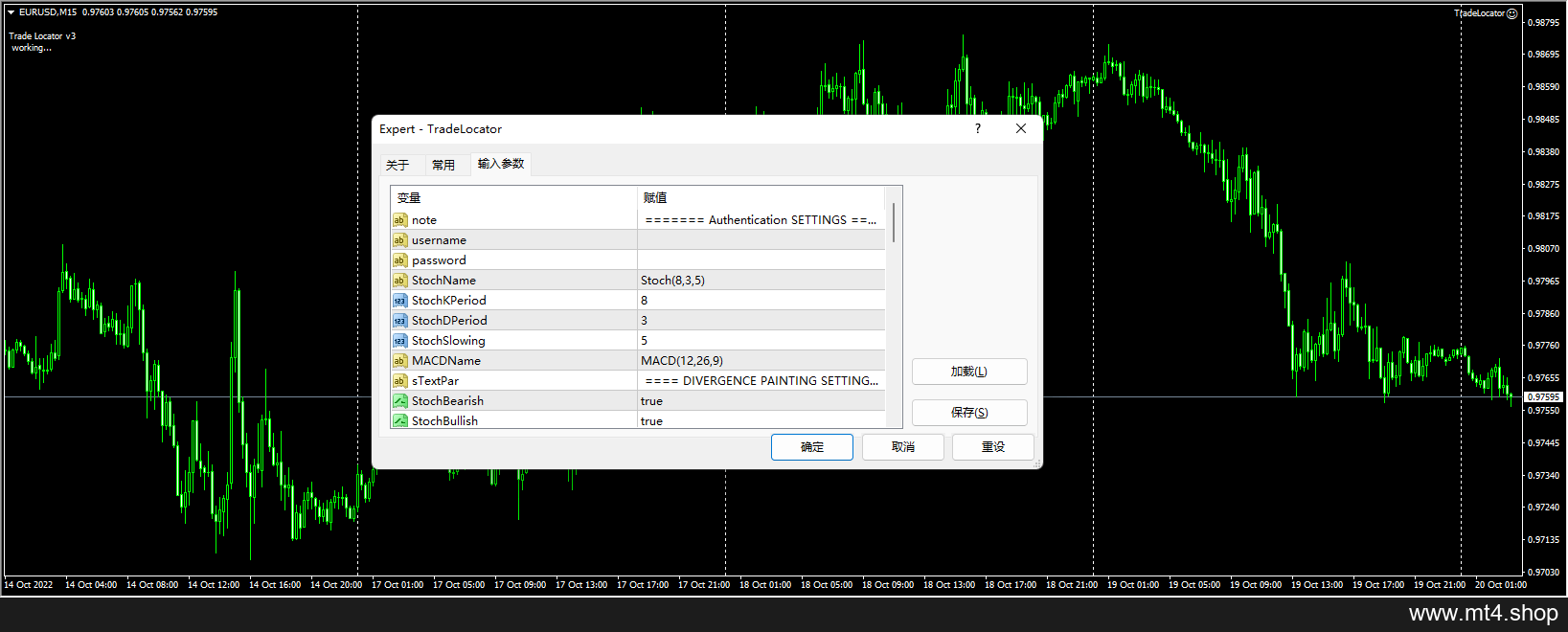 TradeLocator 源码