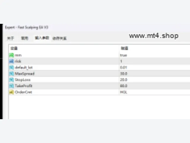 Fast Scalping EA V3 图片 2