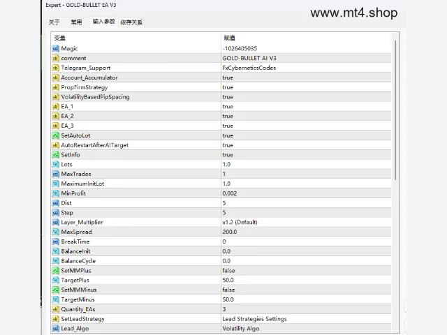 GOLD-BULLET EA V3 图片 3