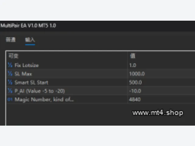 MultiPair EA V1.0 MT5 图片 2