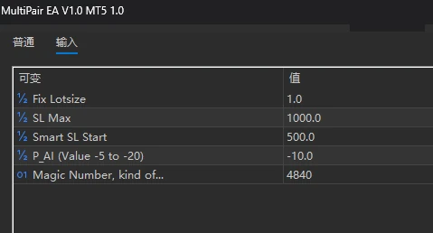 MultiPair EA V1.0 MT5