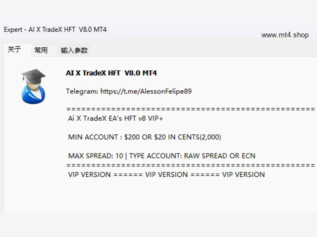 AI X TradeX HFT V8.0 MT4 图片 3