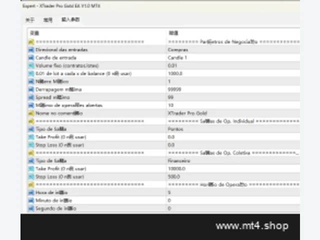 XTrader Pro Gold EA V1.0 MT4 图片 2