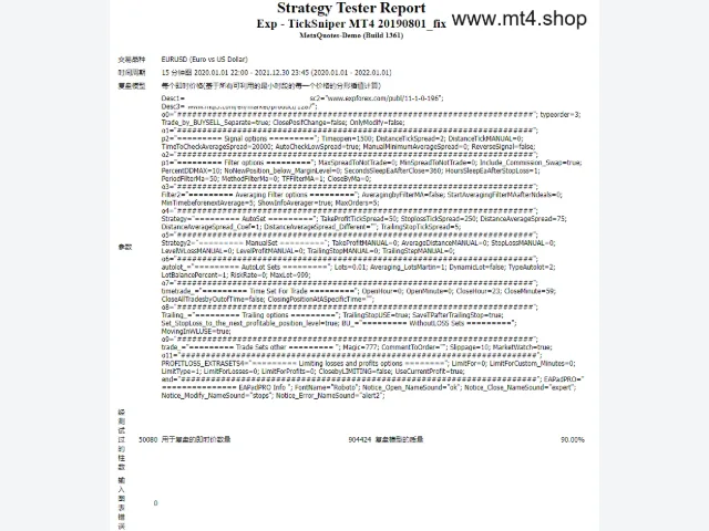 Exp – TickSniper MT4 20190801_fix 图片 2