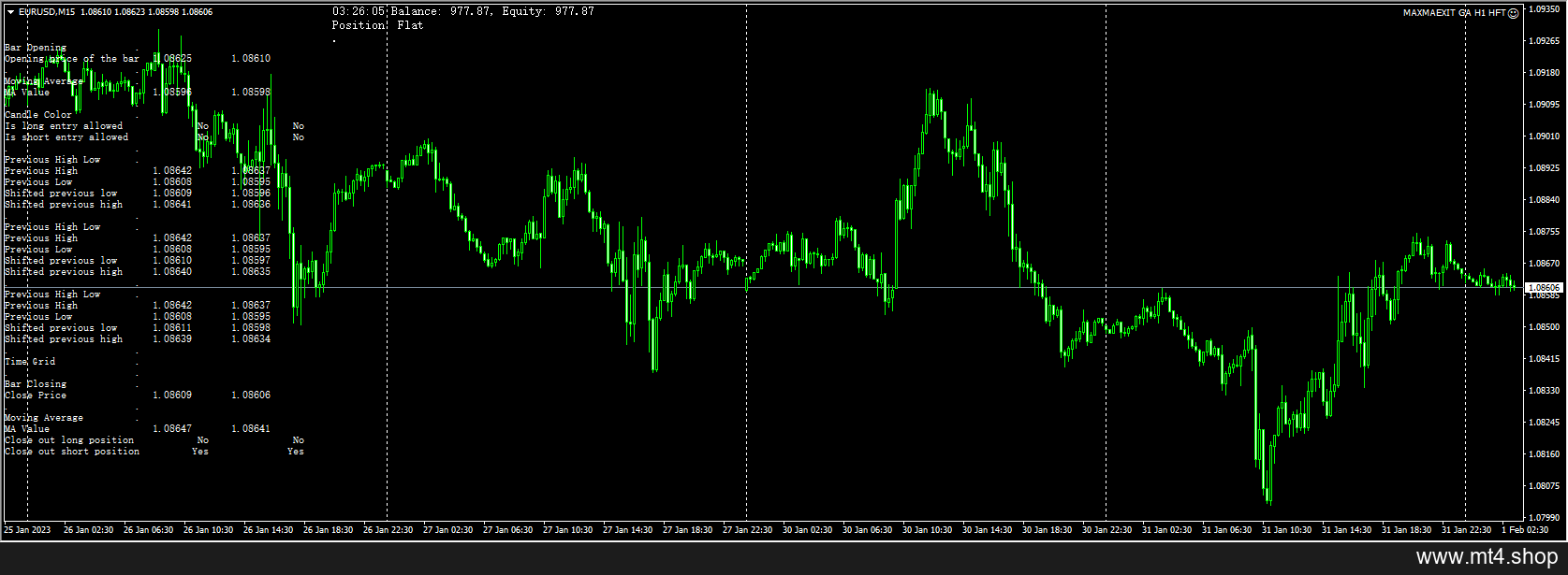 MAXMAEXIT GA H1 HFT 源码