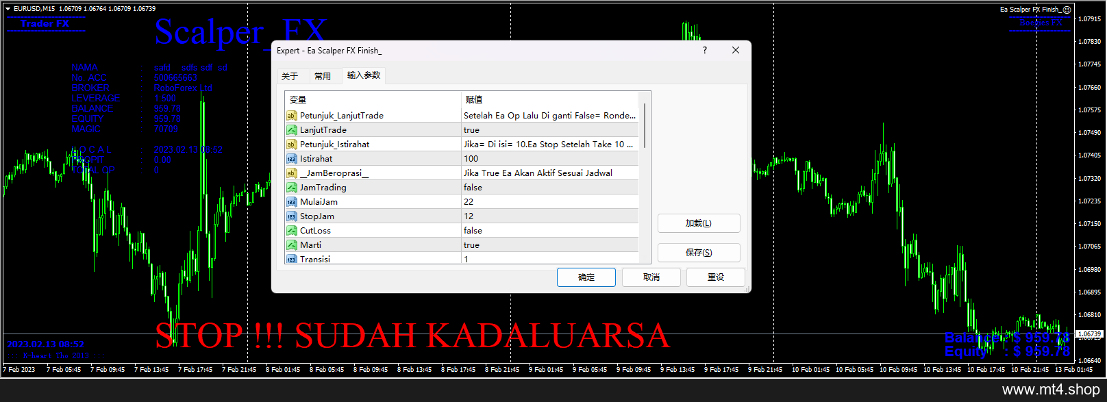 Ea Scalper FX Finish_ 源码