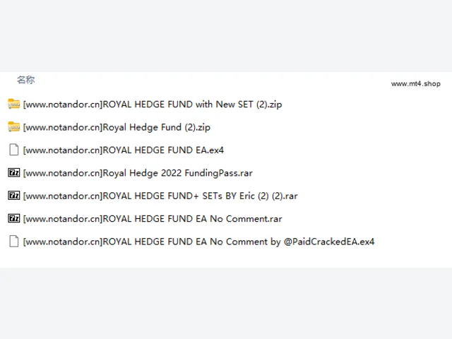 ROYAL HEDGE FUND EA 图片 2