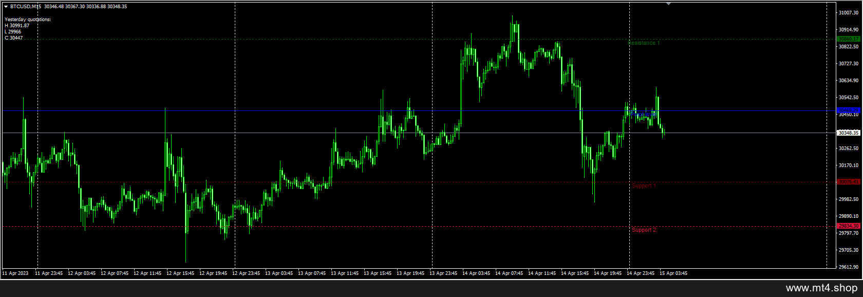 Pivot Support Resistance Auto 源码