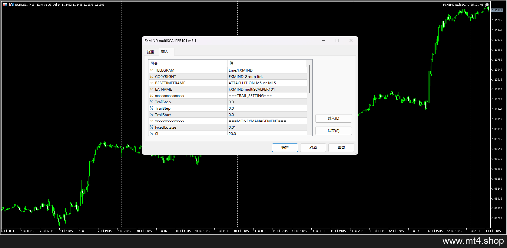 FXMIND multiSCALPER101 m5最新版